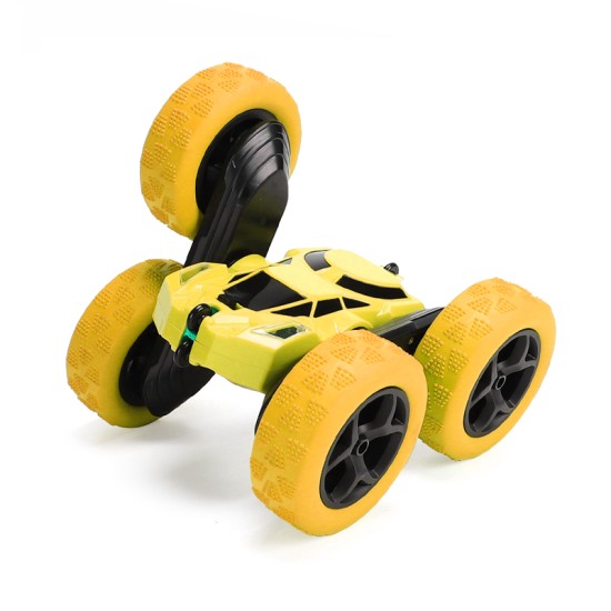 STUNT CAR ZHONGYI 828A ROCK CRAWLER 360 GRAUS FLIP TOY AMARELO